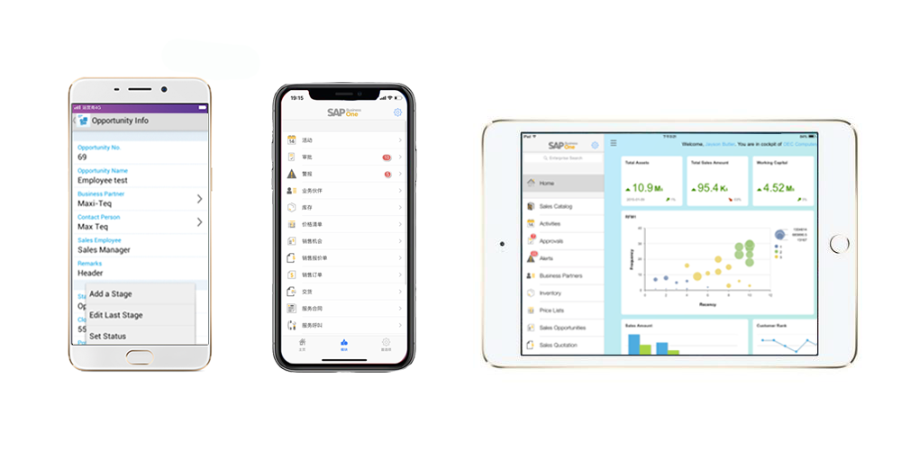 SAP Business one 移動(dòng)端